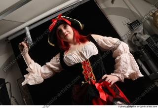 DARINA STANDING POSE WITH NEW GUN